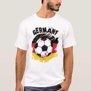Weiß-Deutschland-T - Shirt. 06 T-Shirt