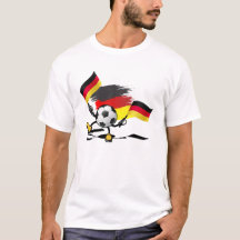 Weiß-Deutschland-T - Shirt. 07