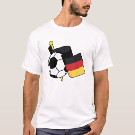 Weiß-Deutschland-T - Shirt. 08 T-Shirt