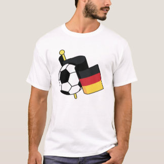 Weiß-Deutschland-T - Shirt. 08 T-Shirt