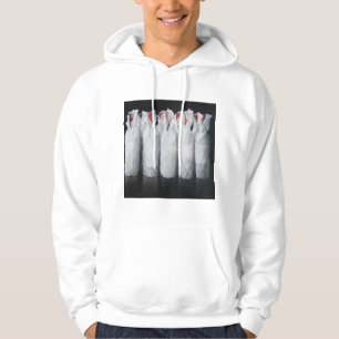 Weiß eingewickelter Wein 2012 Hoodie