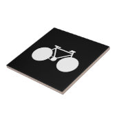 Weiß Fahrrad modernes Design Fliese (Seite)