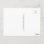 Weiß - Farbsprachen auf Postkarten (Rückseite)