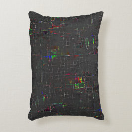 Weiß gefärbt, dunkel gezeichnet unter oder über Ju Dekokissen