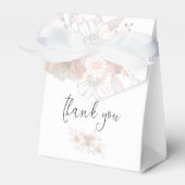 Weiß gefärbte Pastellnamen Datum Geschenkschachtel (Vorderseite)