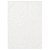 weiß gekacheltes Party Tischdecke (Vorderseite)