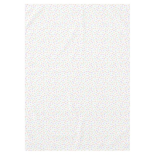 weiß gekacheltes Party Tischdecke (Vorderseite)