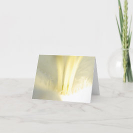 Weiß geklappt Danke Karte