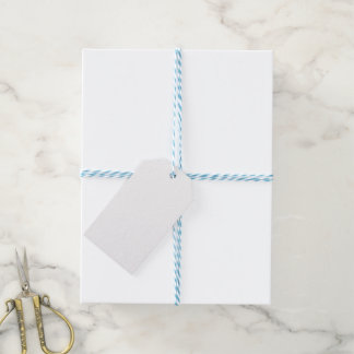 Weiß Geschenkanhänger