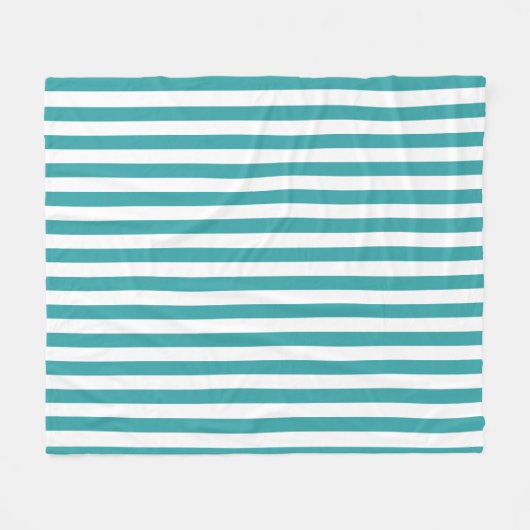 Weiß gestreifte Trend-Farben modern Fleecedecke (Vorderseite (Horizontal))