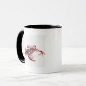 Weiß-gestreifter Gift-Pfeil-Frosch 2 Tasse (Vorderseite Links)