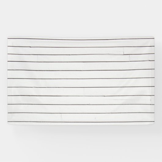 Weiß gestrichene Holzplatten oder Wand-Hintergrund Banner (Horizontal)