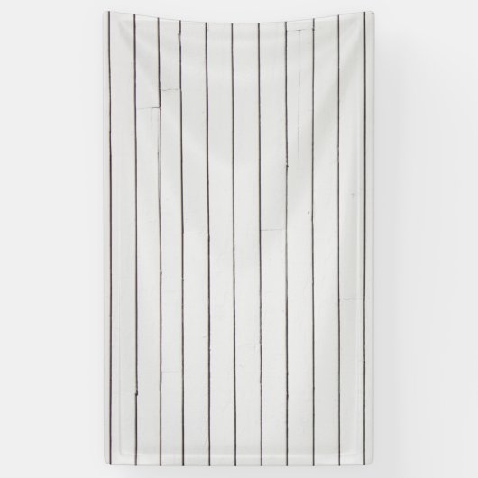 Weiß gestrichene Holzplatten oder Wand-Hintergrund Banner (Vertikal)