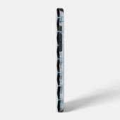Weiß gestrichenes Gebäude iPhone Hülle (Linke Seite)