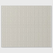 Weiß gestricktes Gewebe, das Ppaer einwickelt Geschenkpapier (Flach)