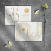 Weiß-Gold-ID905 für formalen geometrischen Abschlu