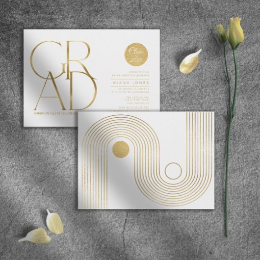 Weiß-Gold-ID905 für formalen geometrischen Abschlu