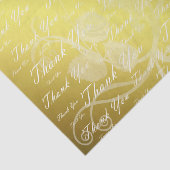 Weiß, Gold, Silber, vielen Dank, Blume, Seidenpapier (Ausschnitt)