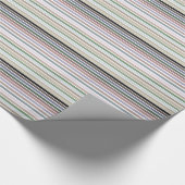 Weiß, grün, blau und schwarz geschenkpapier (Ecke)