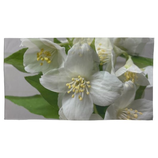 Weiß grün und grau kissenbezug (Vorderseite)