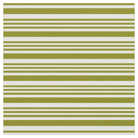 Weiß-grünes Streifenmuster Stoff (Nahaufnahme)