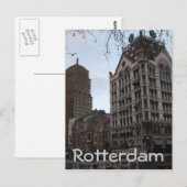 Weiß Haus, Rotterdam Postkarte (Vorne/Hinten)