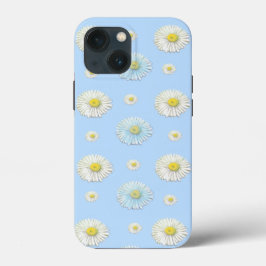 Weiß & hellblau Daisy Muster Case-Mate iPhone Hülle