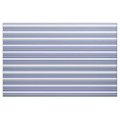 Weiß, helles Schiefergrau und blaues Muster Stoff (Fat Quarter (45,7 x 55,9 cm))