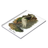 WEISS HERON 1835 NOTIZBLOCK (Linke Seite)