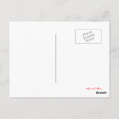 Weiß, ich Liebe dich aber................ Postkarte (Rückseite)