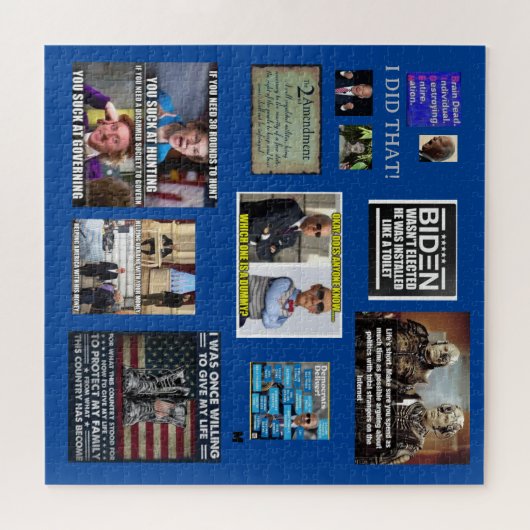 WEISS JEMAND, WER DAS DUMMY IST? PUZZLE (Horizontal)