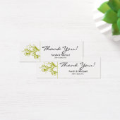 Weiß & Kalkgrün Gastgeschenk Hochzeit Geschenk Tag (Schreibtisch)
