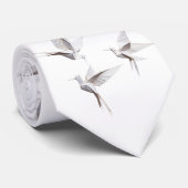 weiß krawatte (Gerollt)