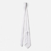 weiß krawatte (Rückseite)