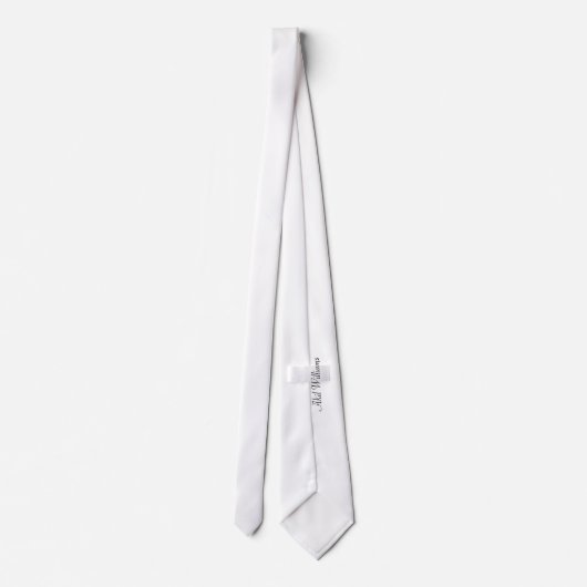 weiß krawatte (Rückseite)