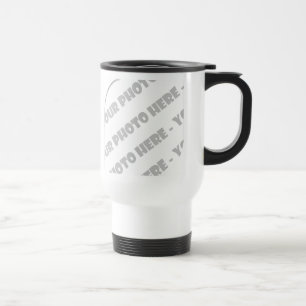 Weiß-Kurven-Foto-Reise-Tasse - schaffen Sie Ihre Reisebecher