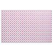 Weiß Lila Rosa Punkte Muster  Stoff (Yard (91,4 cm))