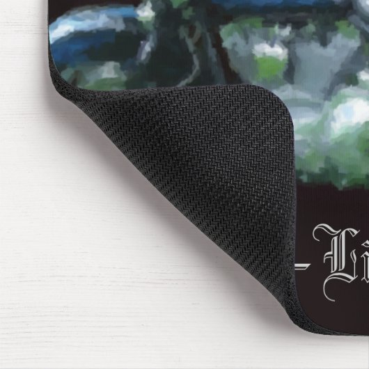 Weiß-Line Mousepad (Ecke)