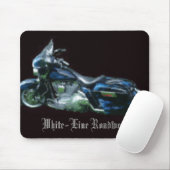 Weiß-Line Mousepad (Mit Mouse)