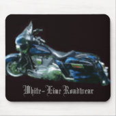 Weiß-Line Mousepad (Vorne)