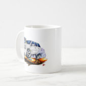 Weiß-LKW des Trailblazer-SS Kaffeetasse (Vorderseite Links)