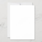 weiß magneteinladung (Vorderseite)
