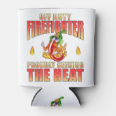 Weiß mit handGezeichnet Chili stürzt nach oben Dosenkühler (Vorderseite)