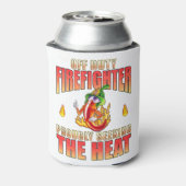 Weiß mit handGezeichnet Chili stürzt nach oben Dosenkühler (Kanne Rückseite)