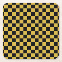 Weiß mit metallischem goldenen Quadratmuster-Stil