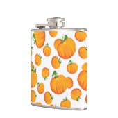 WEISS MIT ORANGE HALLOWEEN PUMPKINS FLACHMANN (Links)