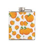 WEISS MIT ORANGE HALLOWEEN PUMPKINS FLACHMANN (Rückseite)