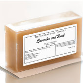 Weiß mit schwarzer Seife oder Kosmetikkleber