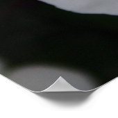 Weiß mit Touch Poster (Ecke)