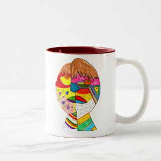 weiß-morganr zweifarbige tasse